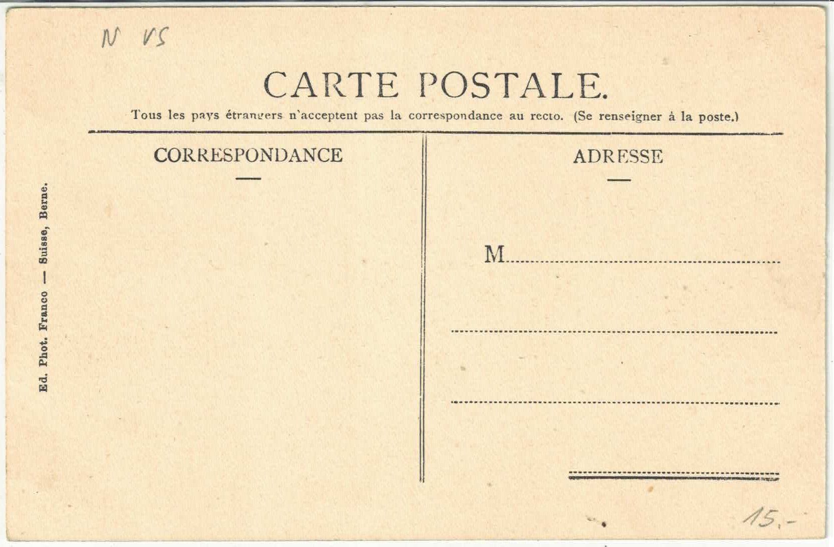 Cartoline postali: Salvan - La rue des millionnaires - animee – Usato da Ettingen venduto da Kartenplanet 1