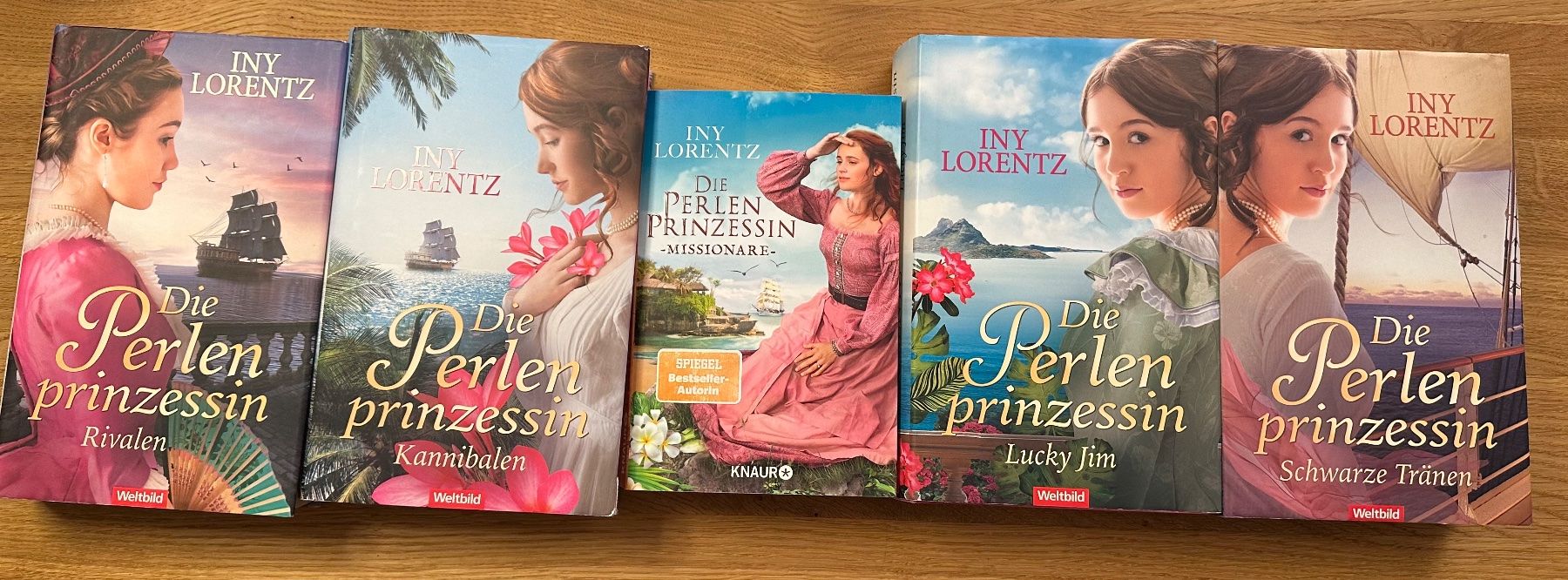 Libri: Iny Lorentz - die Perlenprinzess komplett – Usato da Weggis venduto da Feerena