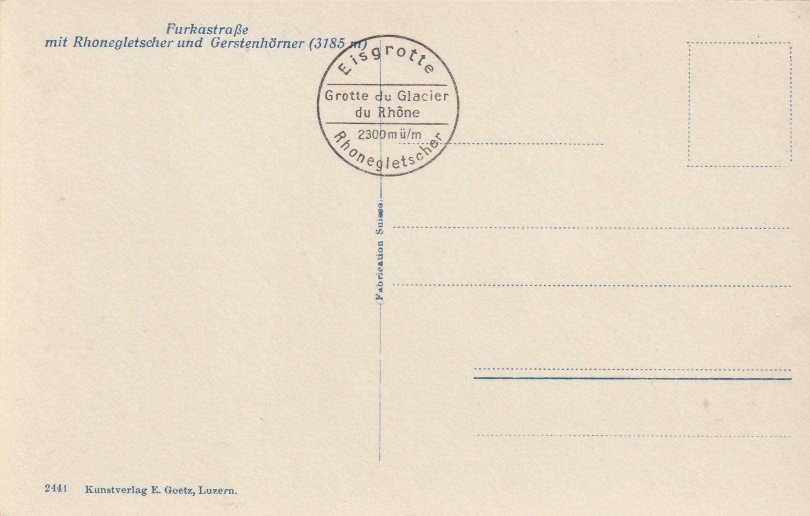 Cartoline postali: Furkastrasse mit 2 Postautos – Usato da Rorschacherberg venduto da fratovi2 1