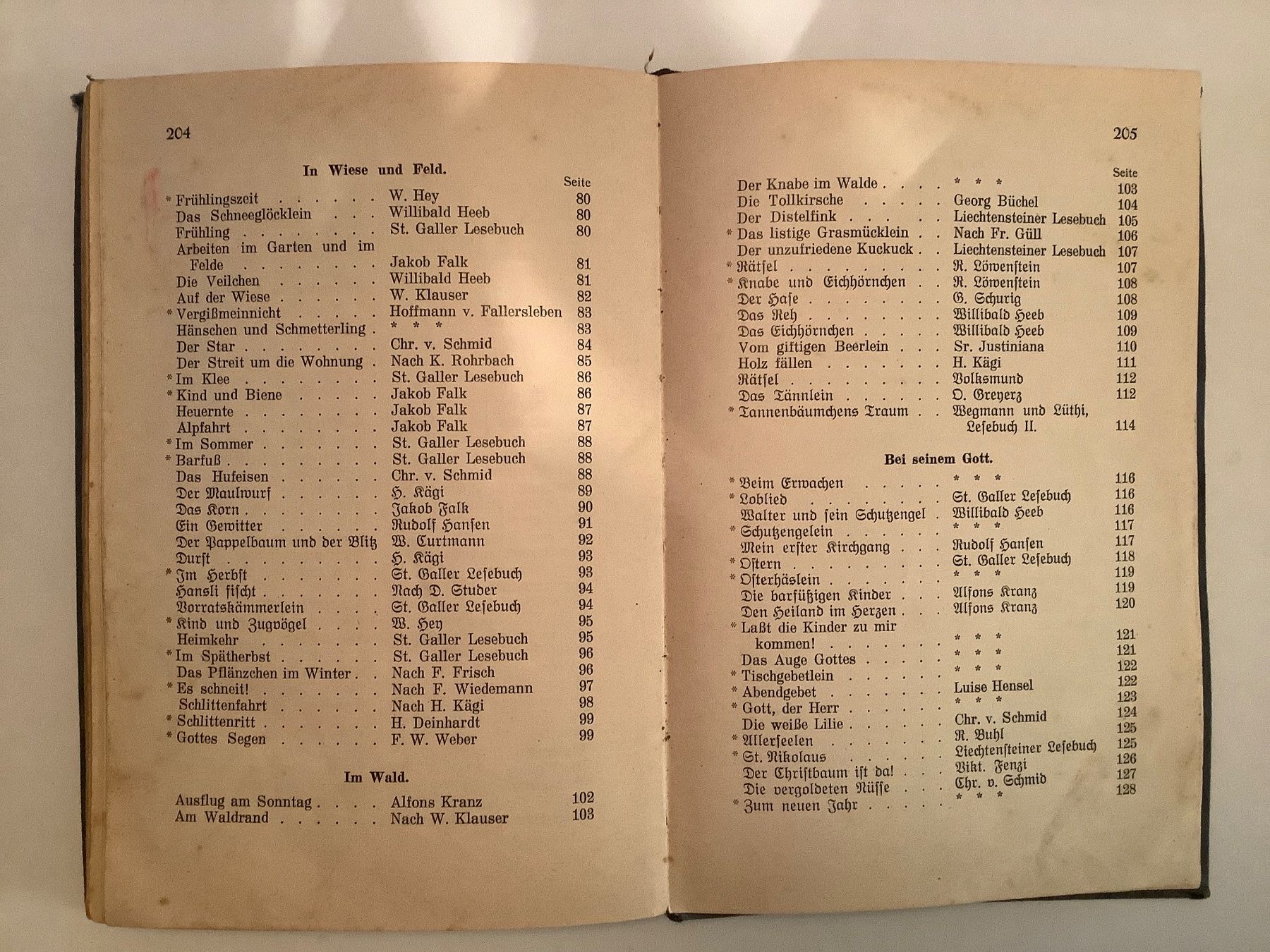 Libri: Antikes Lesebuch von 1935 – Usato da Triesen venduto da boston7 3