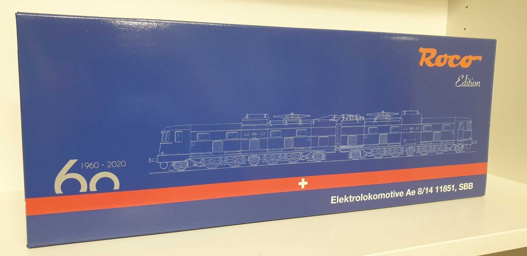 Roco Modelleisenbahnen: Roco SBB Ae 8/14 H0/DC 71813 – Neu und originalverpackt aus Neuenhof von ludovicco 1