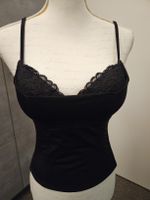 Bustier Beldona schwarz mit Spitze Grösse 80B 