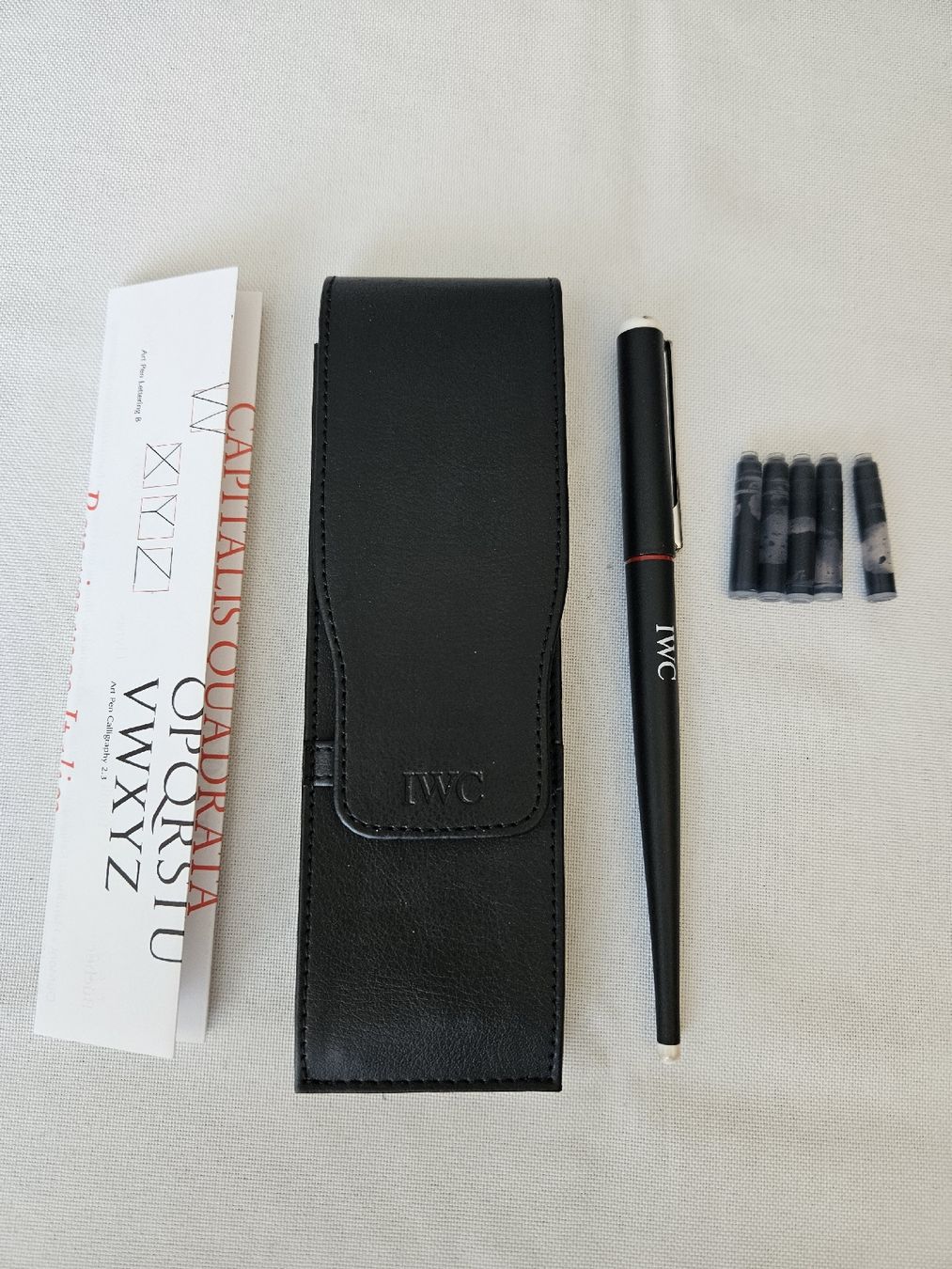 IWC Gemelli: IWC Manschettenknöpfe und Art Pen – Nuovo e nell'imballaggio originale da Kilchberg ZH venduto da MMS80 2