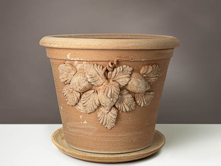 Vasi per fiori: Handgefertigte Untersetzer aus Ton – Nuovo e nell'imballaggio originale da Niederrohrdorf venduto da makrea. 2
