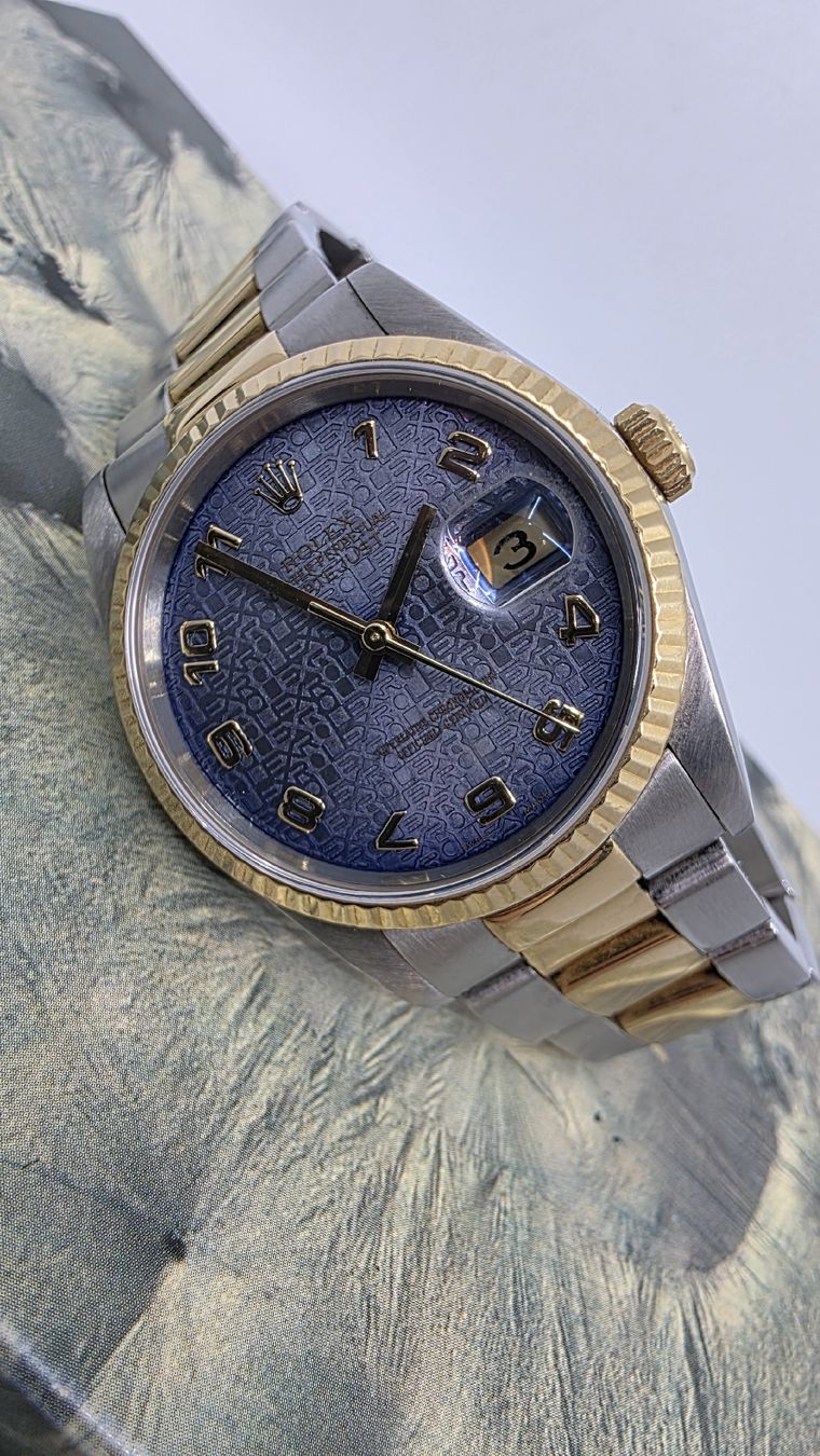 Rolex Orologi: SELTENE Rolex Datejust 16233 Full Set – Usato da Oberuzwil venduto da Dmercedes 4