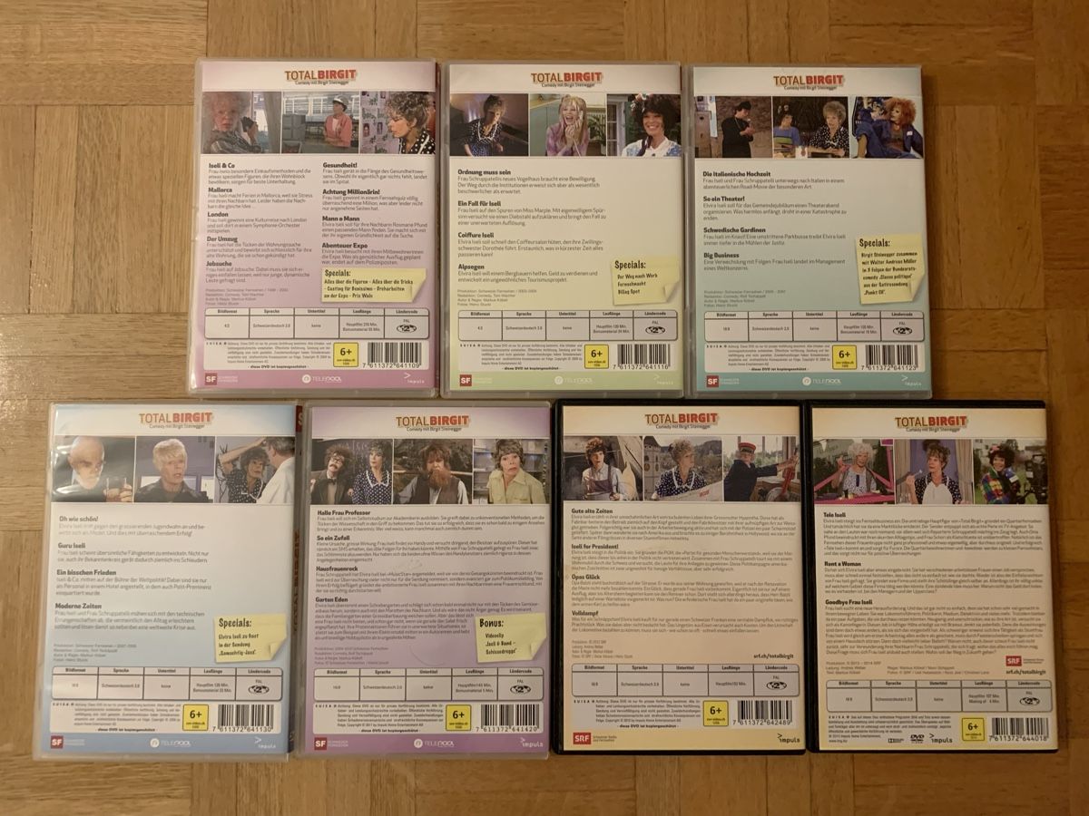 Alle DVDs: Total Birgit - 1-7 DVD Komplett – Gebraucht aus Thun von mar_6vkg 1