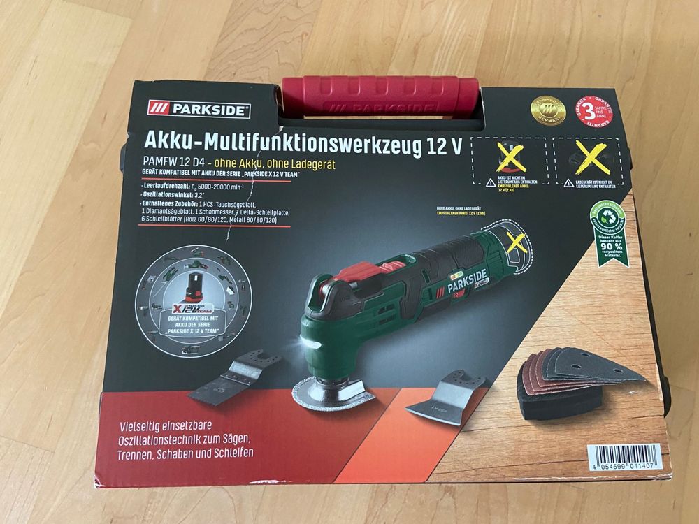 Parkside Multitool Kaufen auf Ricardo