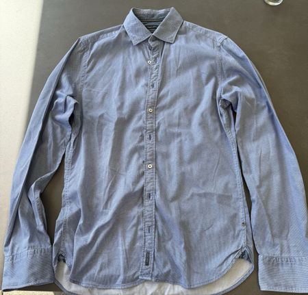 Marc O'Polo Hemd, Shaped Fit, hellblau, Grösse M- Top!