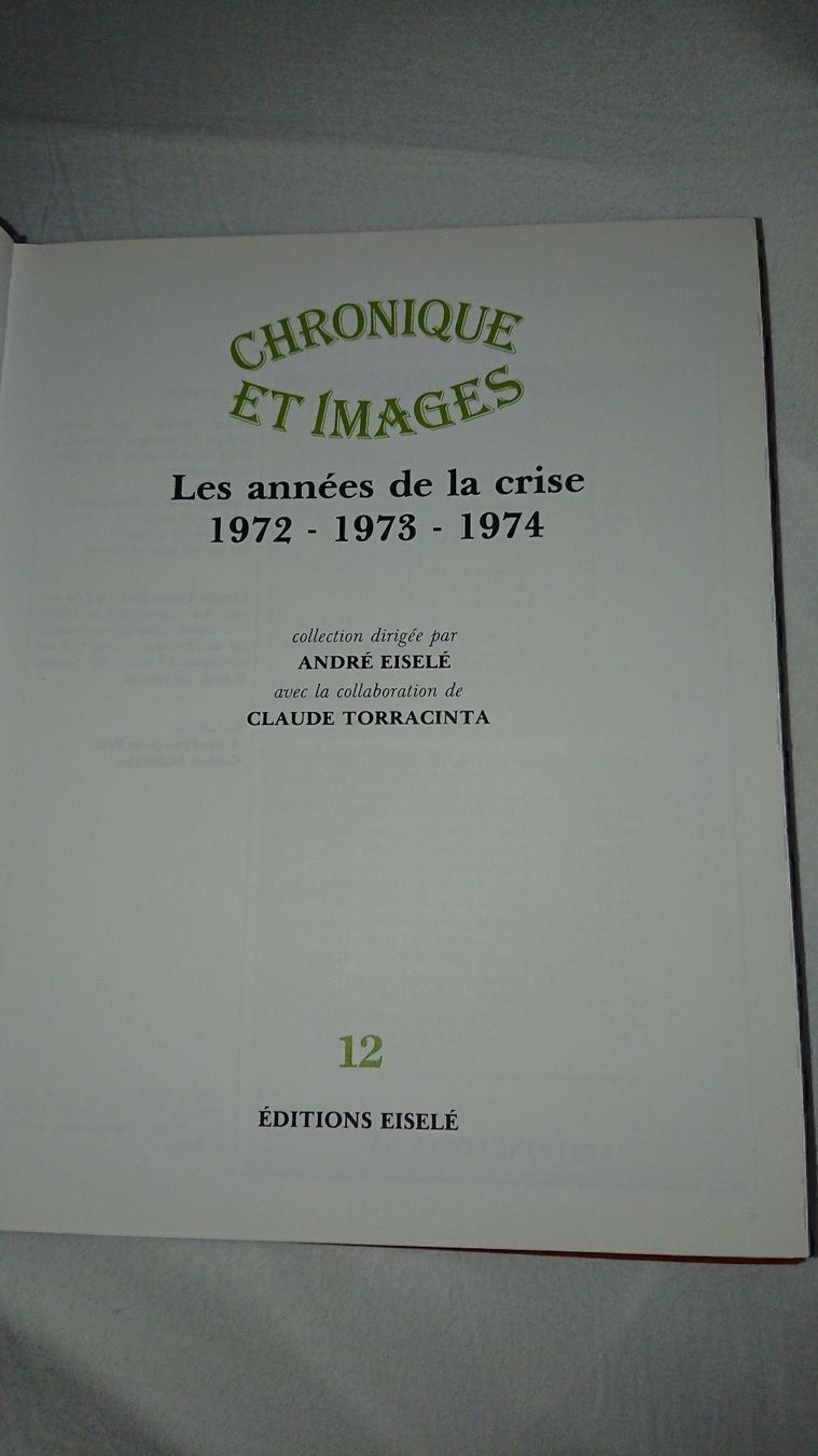 Libri: Chroniques et Images – Usato da Cortaillod venduto da signep 2
