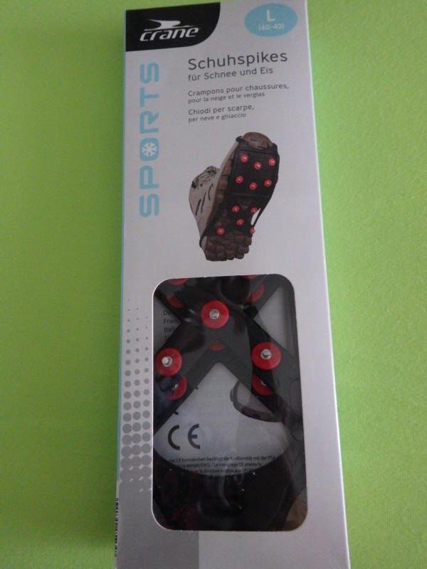 Altro in Alpinismo & Escursioni: Schuhspikes für Schnee und Eis, neu – Nuovo e nell'imballaggio originale da Uster venduto da Schweiroma