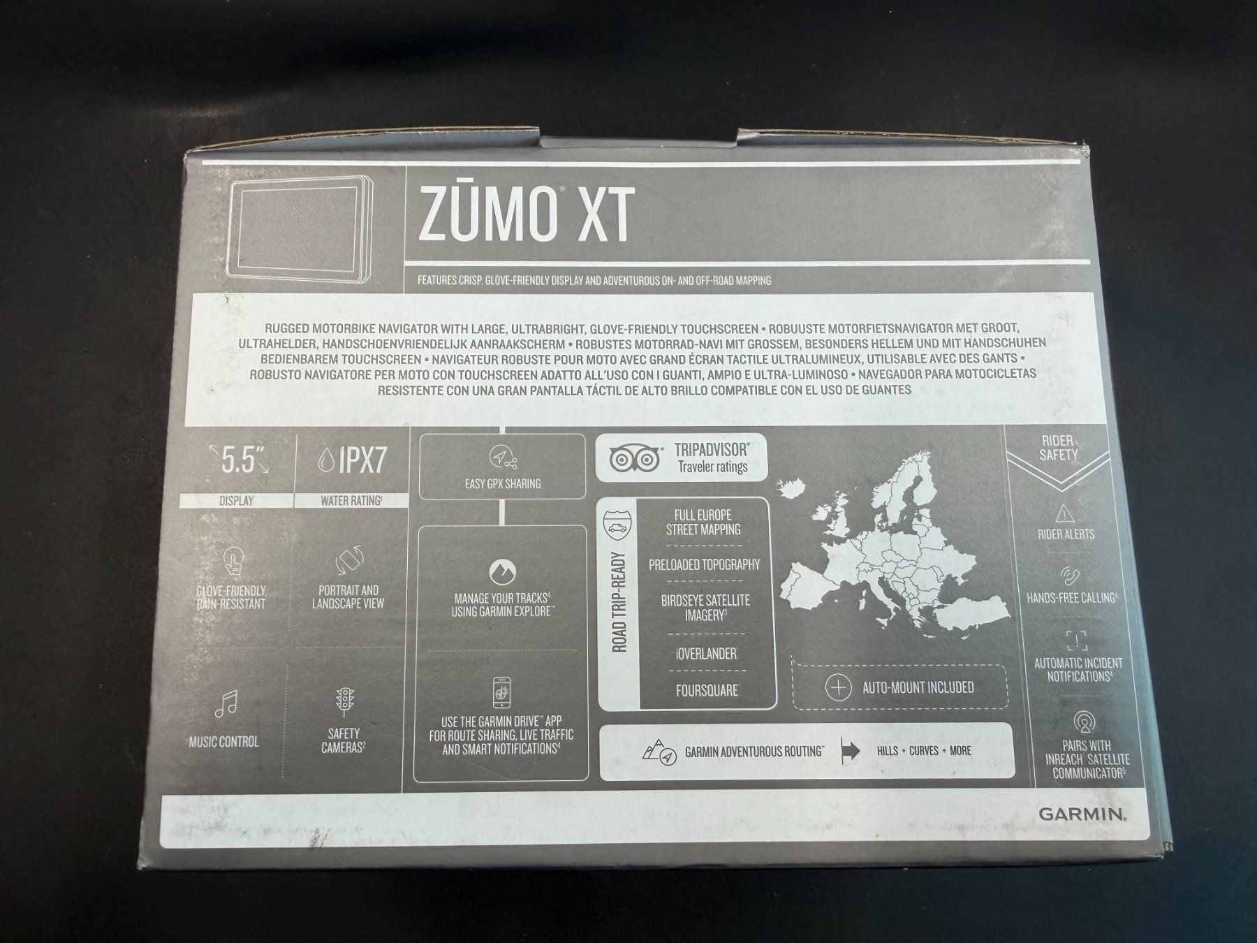 Garmin Navigatori: Motorrad Navigation Garmin Zümo XT – Usato da Rickenbach b. Wil venduto da explorer1200 6