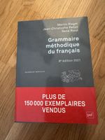 Grammaire méthodique du français, 8e édition, 2021