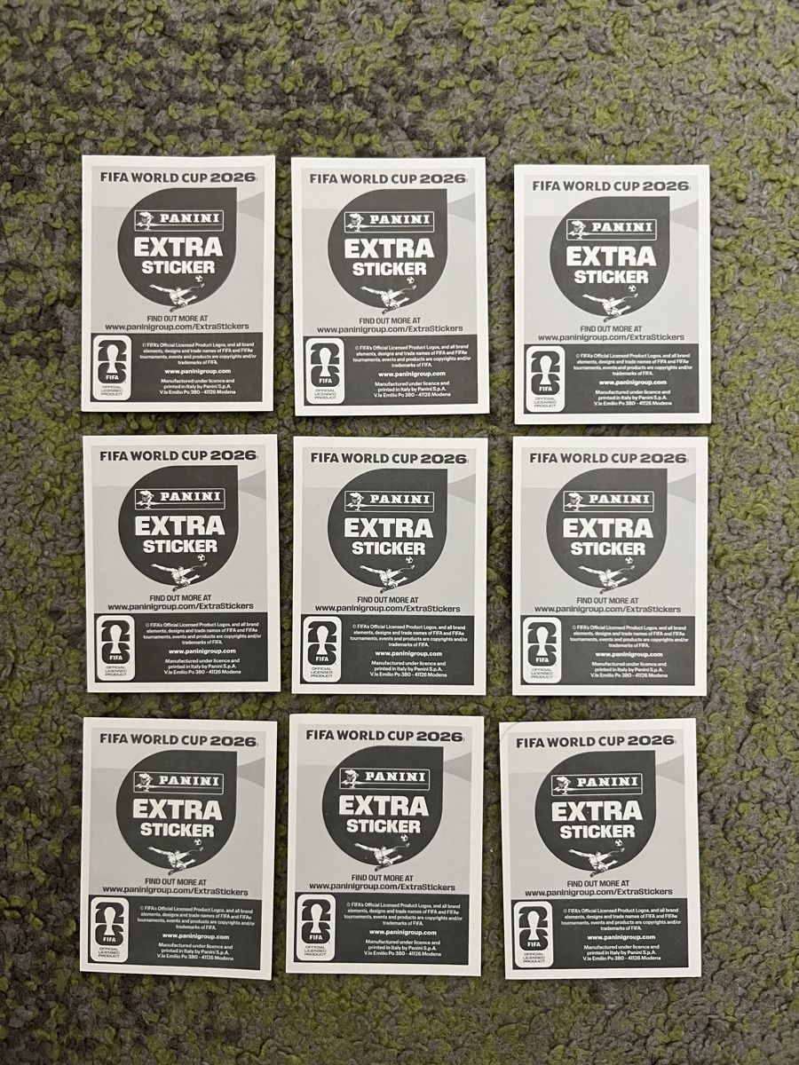 Panini Sammelbilder & Trading cards: 9 Extra Sticker Bronze Panini WM Sticker – Neu (gemäss Beschreibung) aus Stäfa von greety1981 1