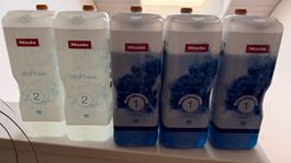 Miele UltraPhase 1 und 2 Waschmittel Set 5x Flaschen neu