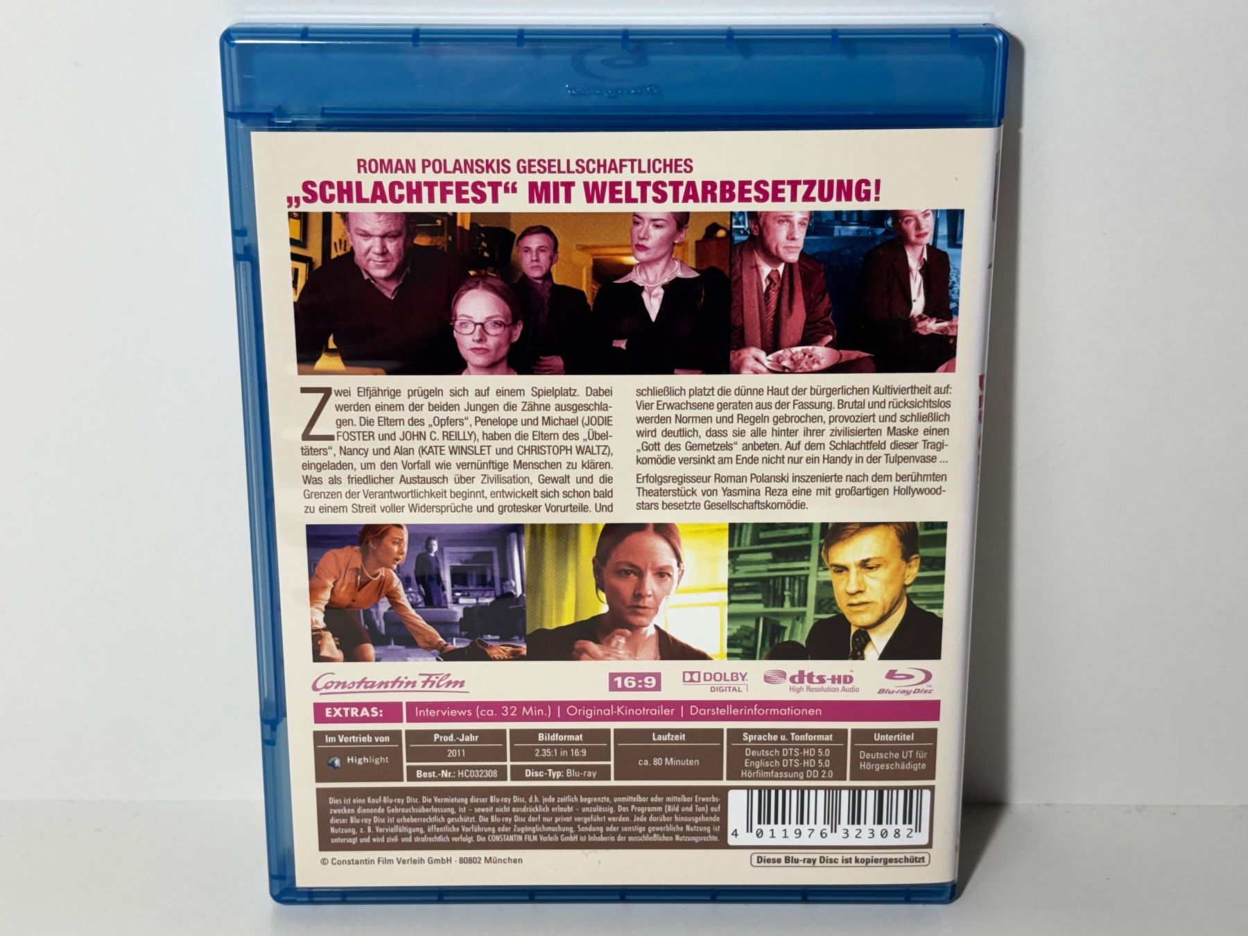 Tous les DVDs: Der Gott des Gemetzels Blu Ray – D'occasion à Wilderswil par Sstriker 1