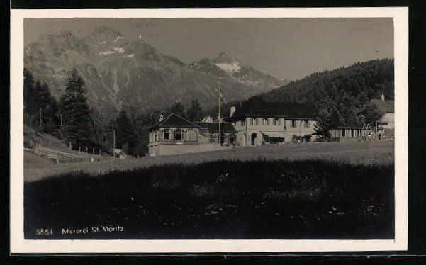 Cartoline postali: AK St. Moritz, Meierei – Usato da Berlin venduto da bartko-reher