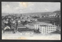 Thalwil Teilansicht mit Fabriken