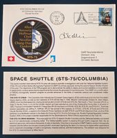 Raumfahrt Space OU Astronaut Claude Nicollier STS-75 Start
