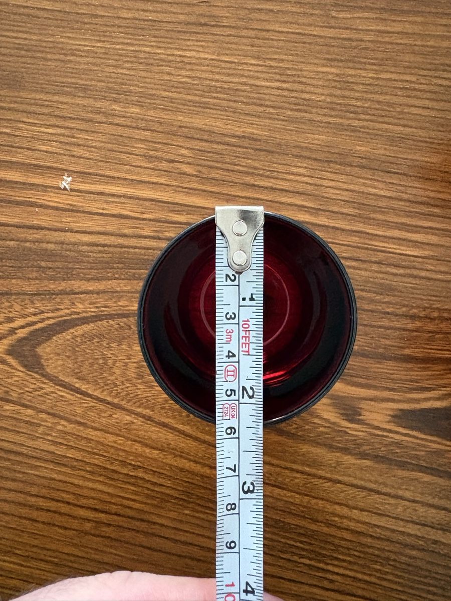 Bicchieri: 6 verres Luminarc rouge  – Usato da Fribourg venduto da bappenzell 3