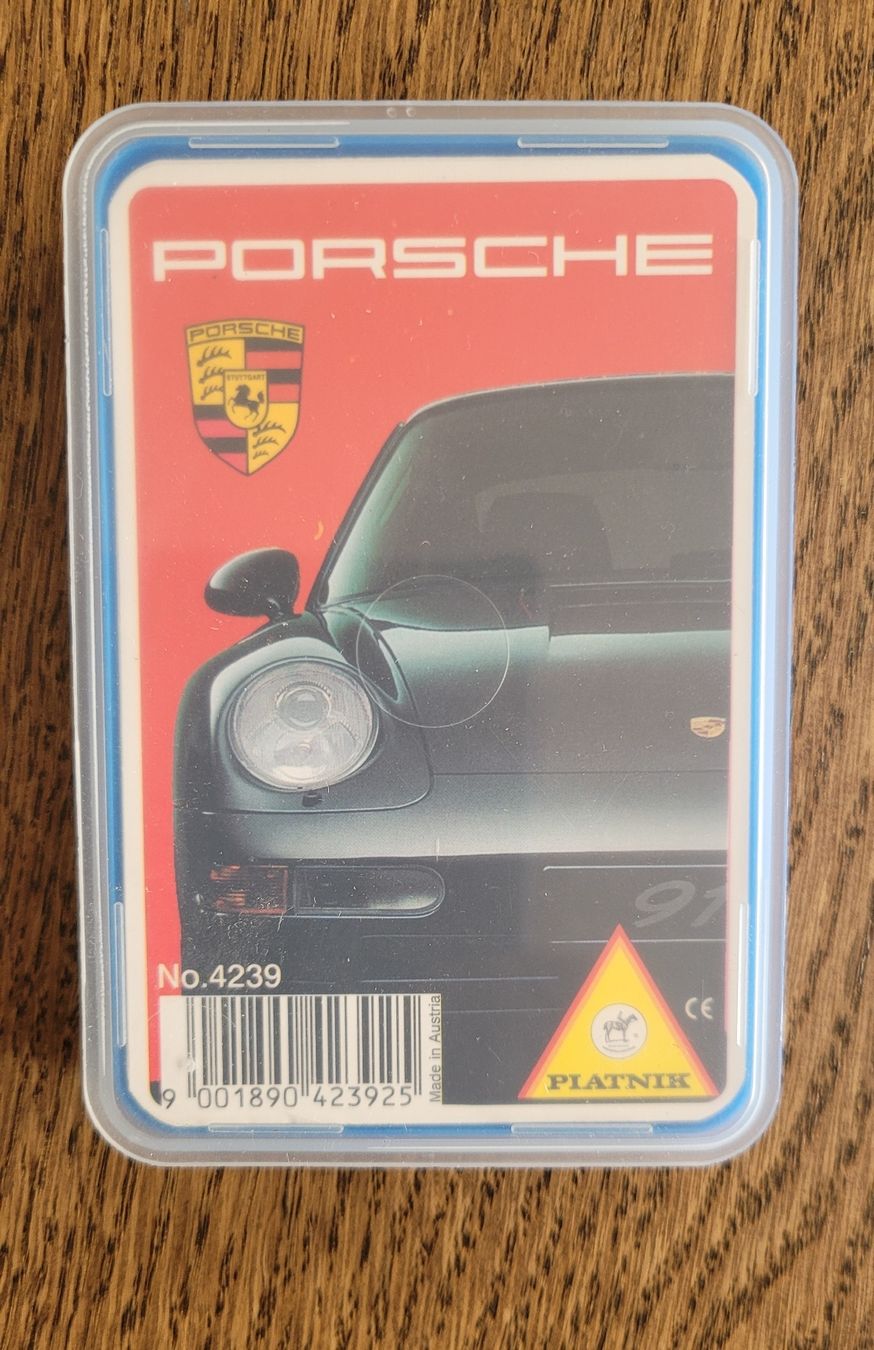 Giochi: Porsche Quartett Spiel mit Pin – Usato da Krauchthal venduto da kuese85 1
