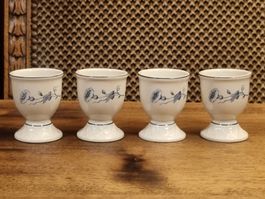 Set aus 4 originalen Eierbechern von Villeroy & Boch aus der