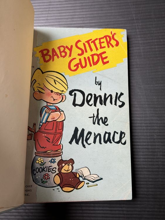 Dennis the Menace 1959 avec dessin/signé | Acheter sur Ricardo