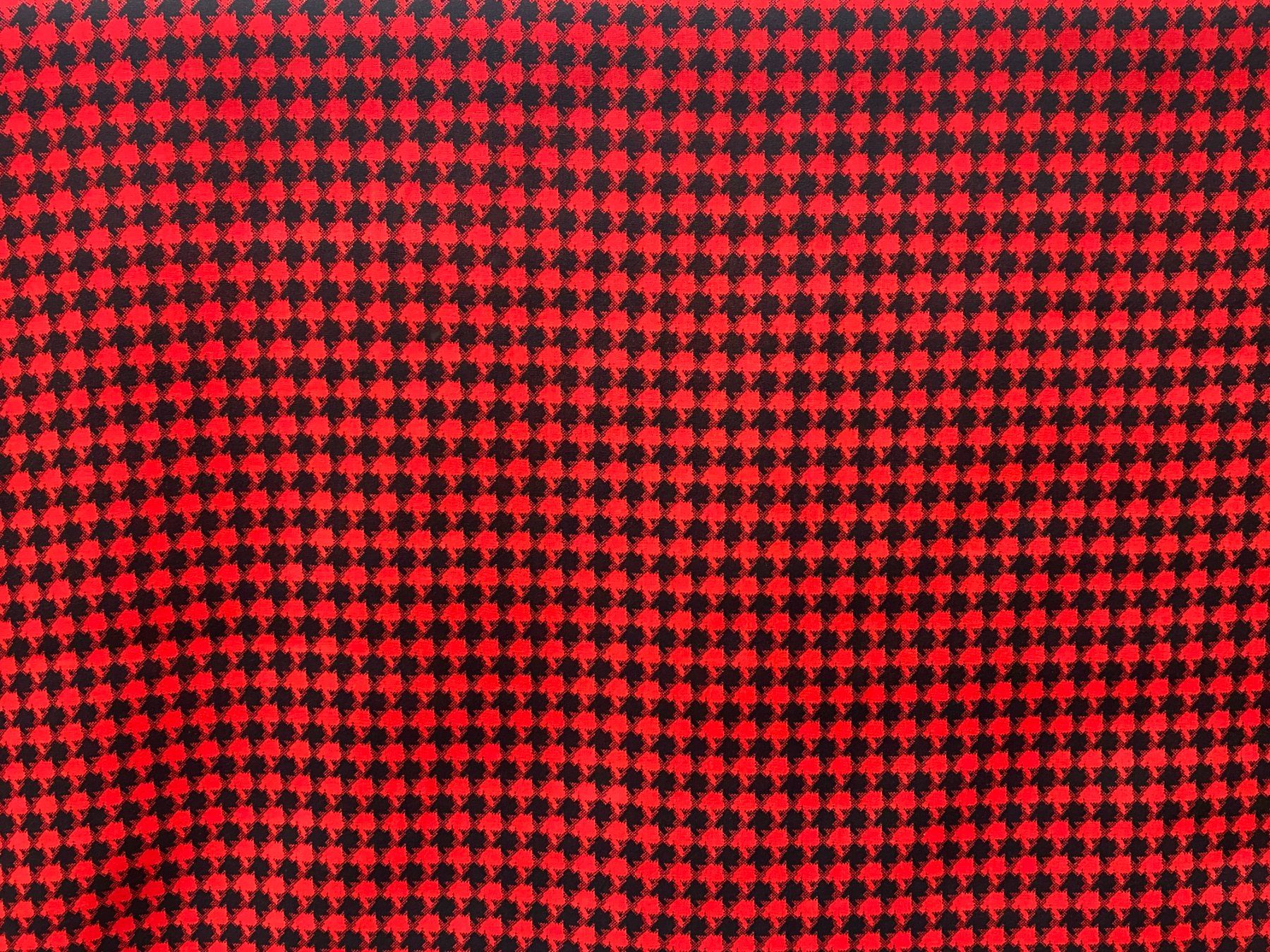 Tessuti: Tissu viscose imprimé pied-de-poule – Nuovo e nell'imballaggio originale da Préverenges venduto da mam_629h