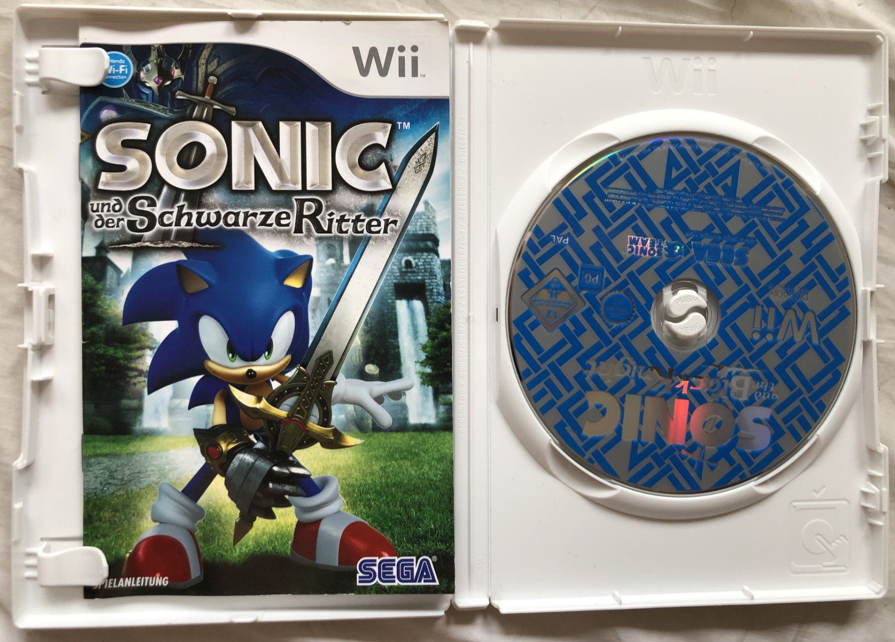 Nintendo Jeux: Nintendo Wii - SONIC und der Schwarze Ritter – D'occasion à Schaffhausen par durruti 1