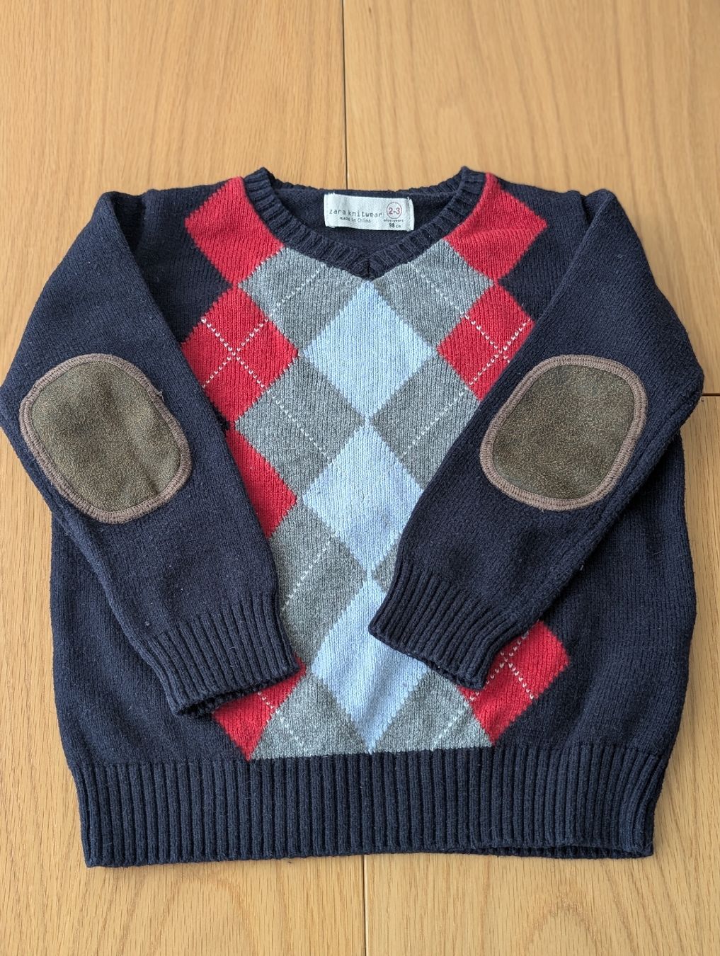 Zara Maglioni & Felpe: Zara Strickpullover, Gr. 86, argyle Muster – Usato da Basel venduto da an_v7yj