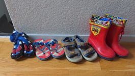 4 Paar Schuhe Gr. 24