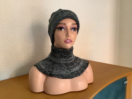 merino mütze und halswärmer, auch einzeln