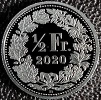 50 Rappen 2020 pp / aus Münzsatz / in einer Münzkapsel