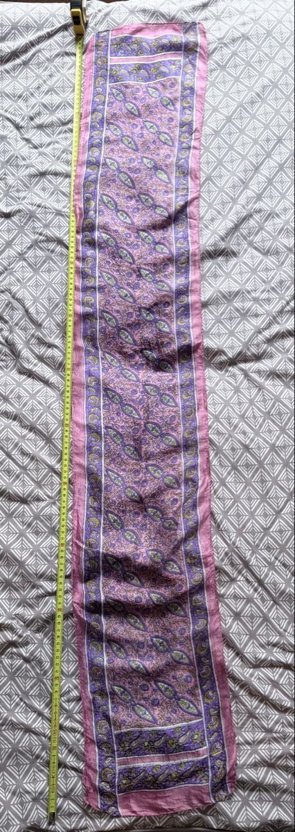 Foulards, Tücher & Schals: Seidenschal rosa/violet – Gebraucht aus Zürich von m.y.r. 2