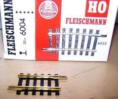 Fleischmann H0 #6004: Gerades Gleis 4 cm, Profil 2,7 mm