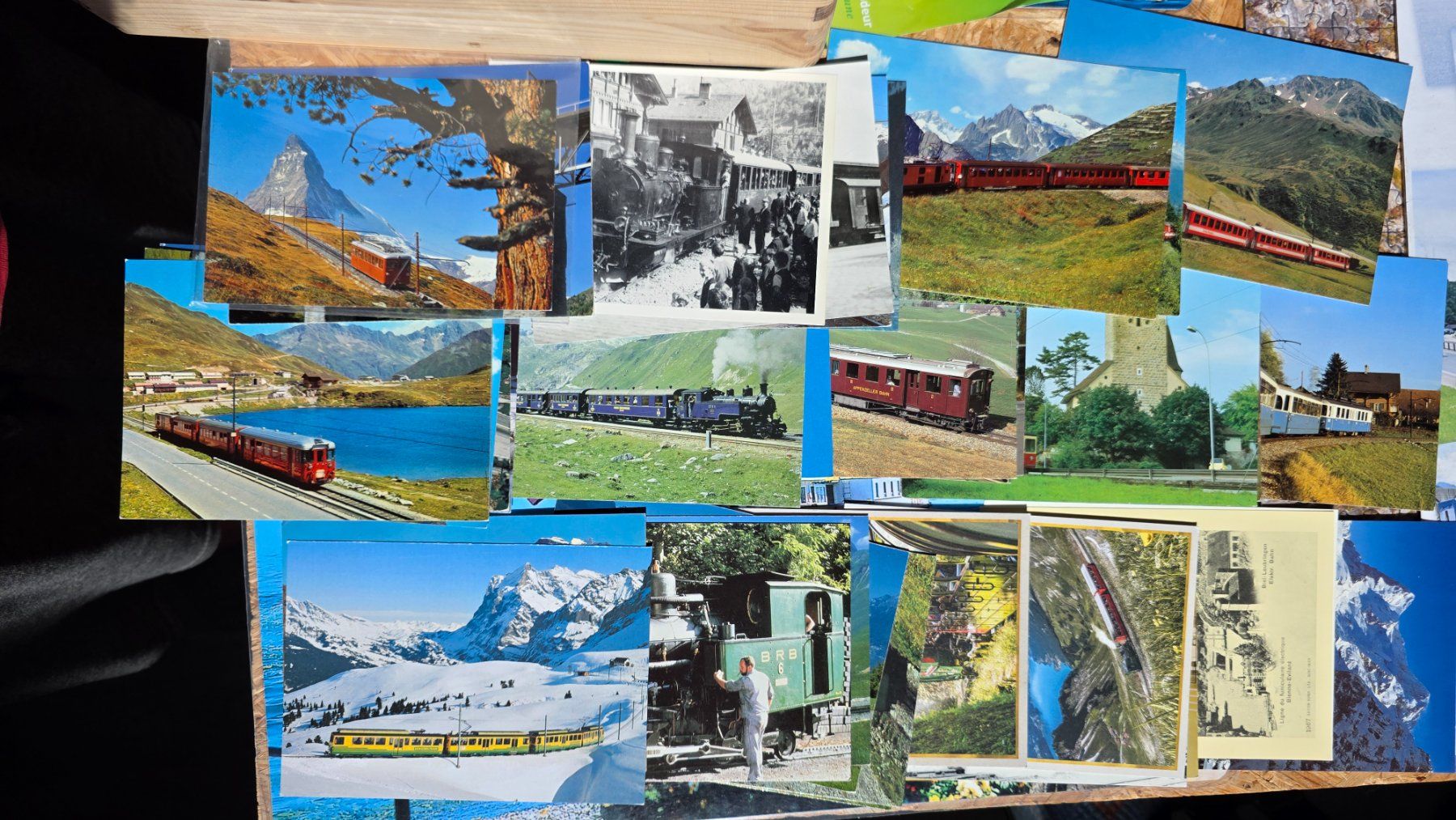 Ansichtskarten: Lot de cartes postales de trains – Gebraucht aus Donneloye von bls1981 5