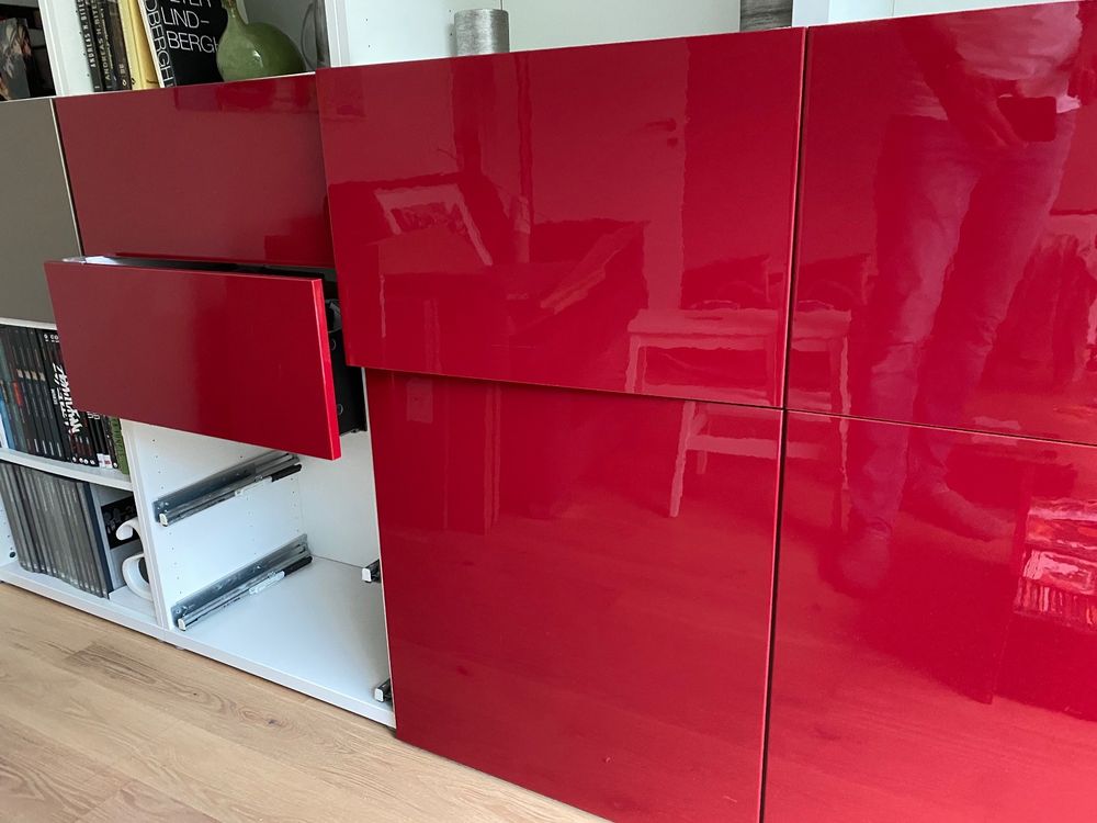 Ikea BESTA Türen und Schubladenfront x9 Stücke (Gebraucht) in Horgen ...
