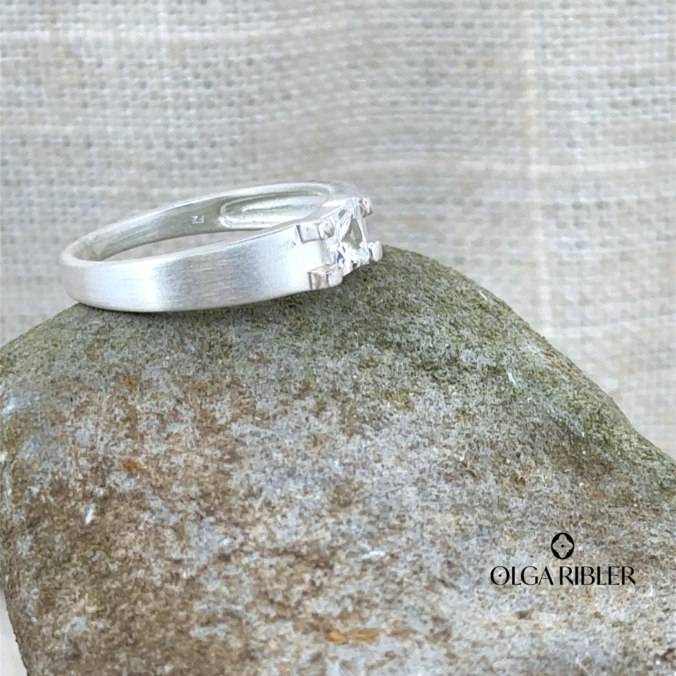 Olga Ribler Ringe: Silberring mit Topas, Gr. 52 – Neu (gemäss Beschreibung) aus Luzern von MonikaS03 1