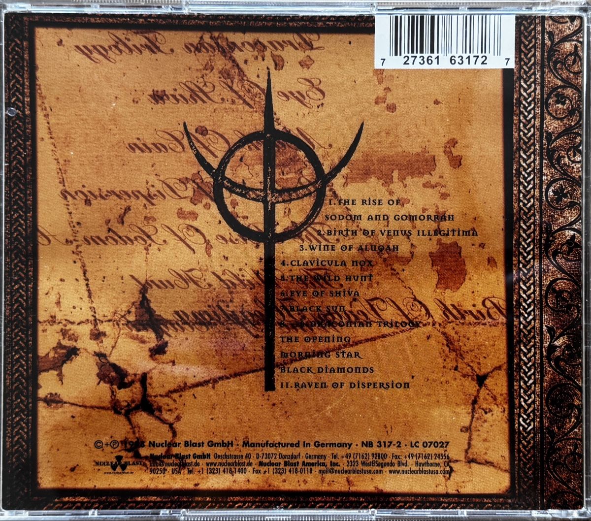 CD: CD Therion - Vovin – Usato da Zürich venduto da tomakomai 1