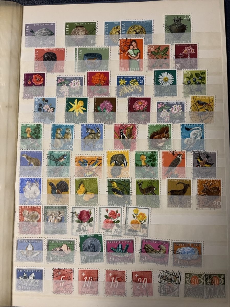 Alben:  Briefmarken – Gebraucht aus Füllinsdorf von Pimo3 2