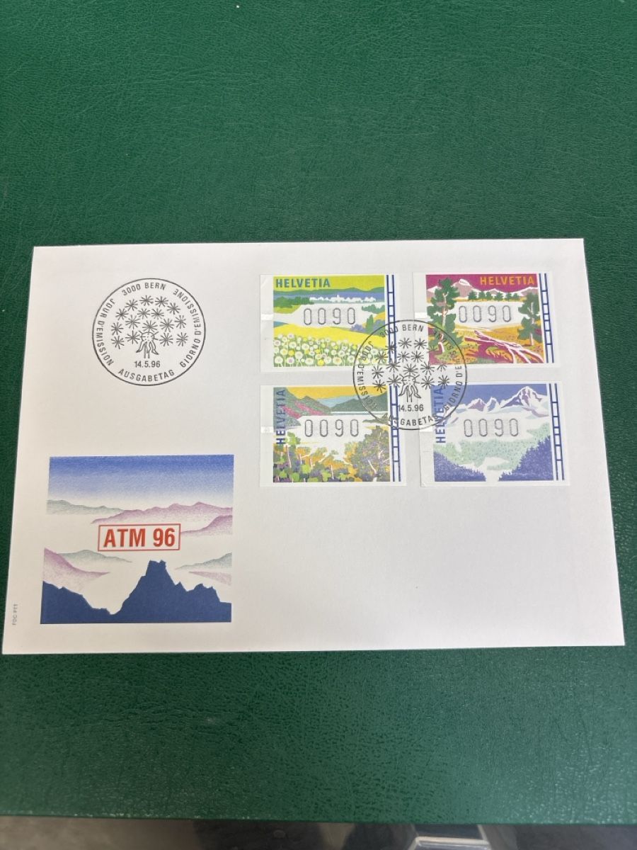 Buste & buste per spedizione: Enveloppe timbres ATM 1996 – Nuovo (secondo la descrizione) da Cottens FR venduto da seb988
