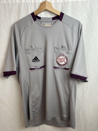 Maillot d'arbitre Adidas ASF authentique gris 2012 
