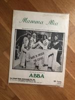 ABBA Notenblatt Musiknoten Mamma Mia