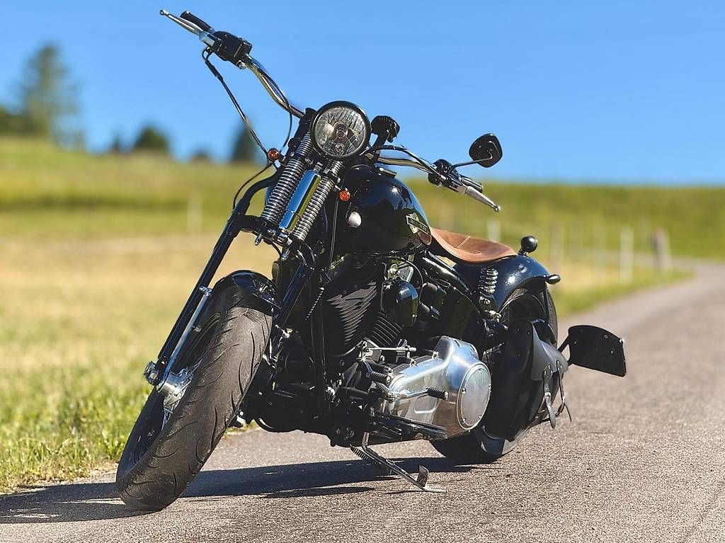 Harley-Davidson Chopper: HARLEY-DAVIDSON Chopper FLSTSB Cross Bones – Gebraucht aus Aeugst am Albis von Svenii02 2