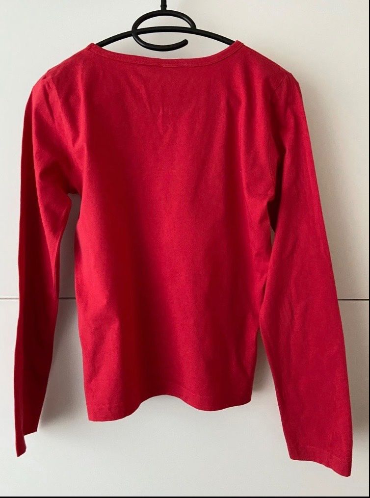 Pullover & Sweatshirts: Langarm-Shirt, rot, Gr. S – Gebraucht aus Ittenthal von Lorinakuprecht0