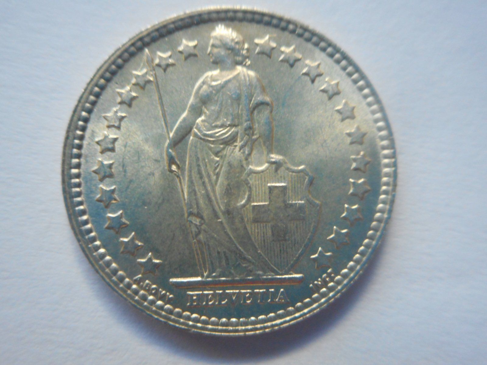 Alle Münzen: 50 Rp. 1943 silber  unz/stgl – Neu (gemäss Beschreibung) aus Kriegstetten von pizlad2010 3