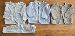 Steiff und Avelia, Baby Kleider Set 4-Teilig, Grösse 68