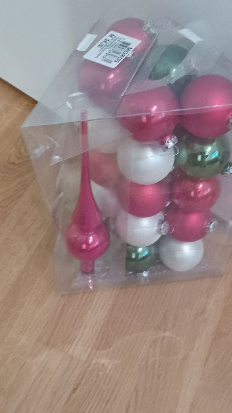 Migros Tutte le decorazioni: Weihnachtskugeln Set Migros Edelweiss M, 25 Stk. – Nuovo (secondo la descrizione) da Steinach venduto da Sommer9000