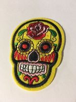 Totenschädel Badge / Aufnäher