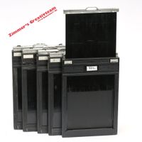 5 Doppelkassetten 4/5in, Arca, Sinar, Linhof, Wista, Toyo….