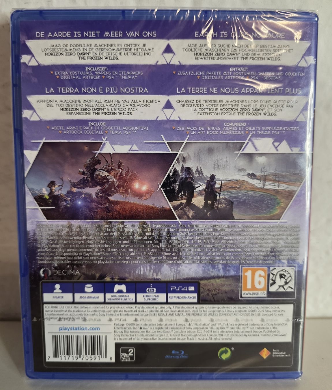 Giochi: Horizon Zero Dawn Complete Edition PS4 neu verschweisst – Nuovo e nell'imballaggio originale da Ehrendingen venduto da lax21 1